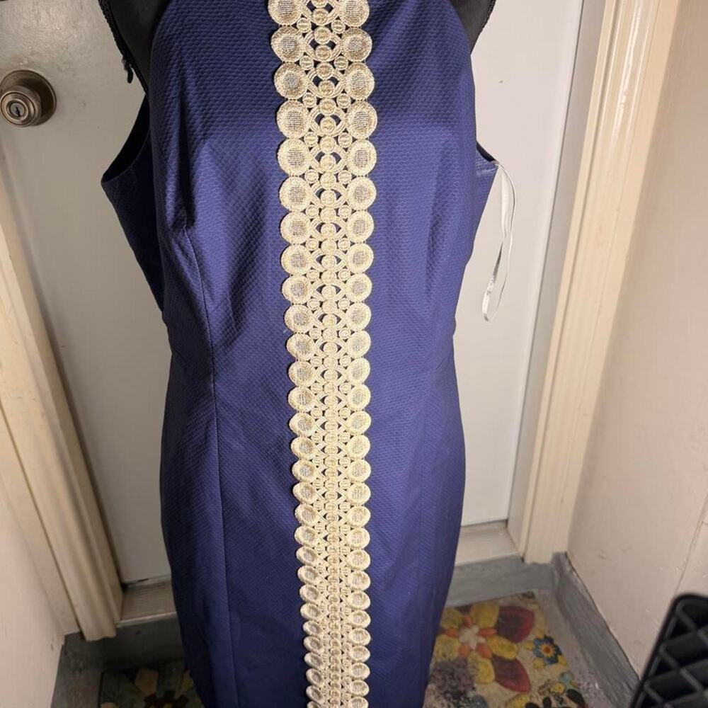 Lilly pulitzer navy blue dress